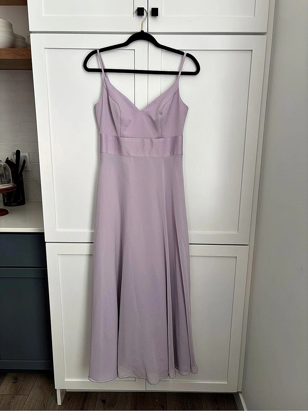 DAVIDS BRIDAL Maxi V-Neck Dress